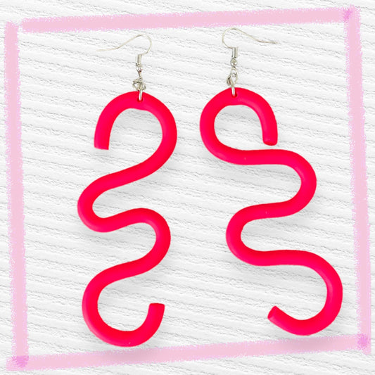 “Sassy” Barbie Pink Earrings